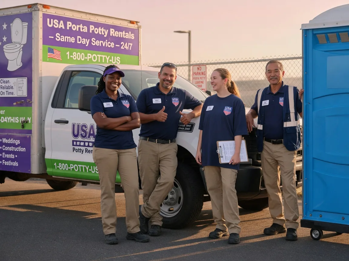 Porta Potty Rental company in Oral, SD